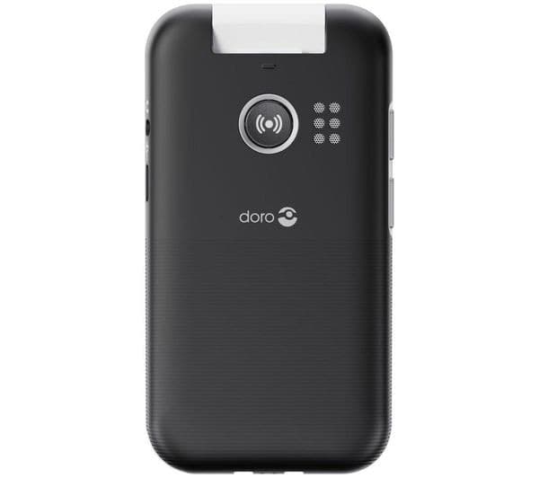 Doro Leva L20 4G Flip Phone - Black/White - Image 2