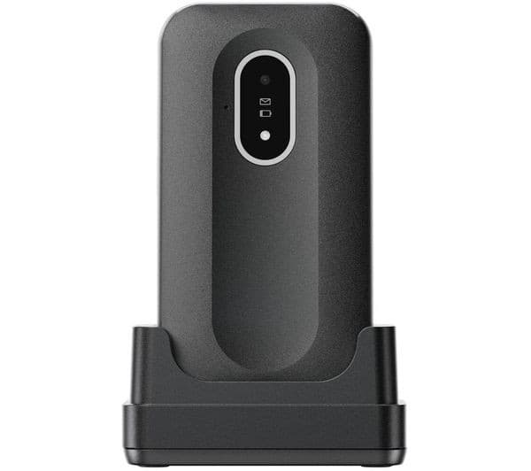 Doro Leva L20 4G Flip Phone - Black/White - Image 4