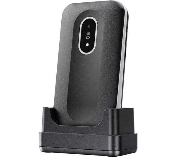 Doro Leva L20 4G Flip Phone - Black/White - Image 6