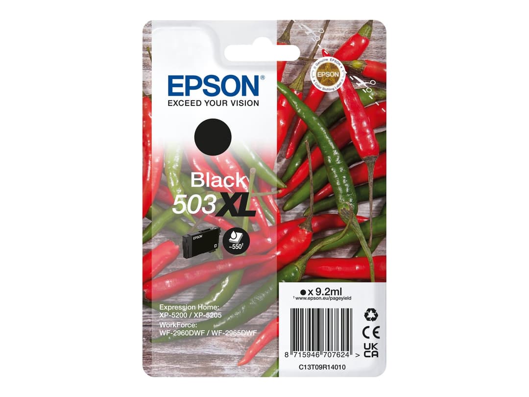 Epson 503XL Original Ink Cartridge - Black - Image 1
