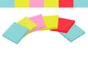 Post-it Super Sticky Notes 655-6SS-MIA 76 x 127 mm Miami Assorted Colours - 6 Pads of 90 Sheets thumbnail 2