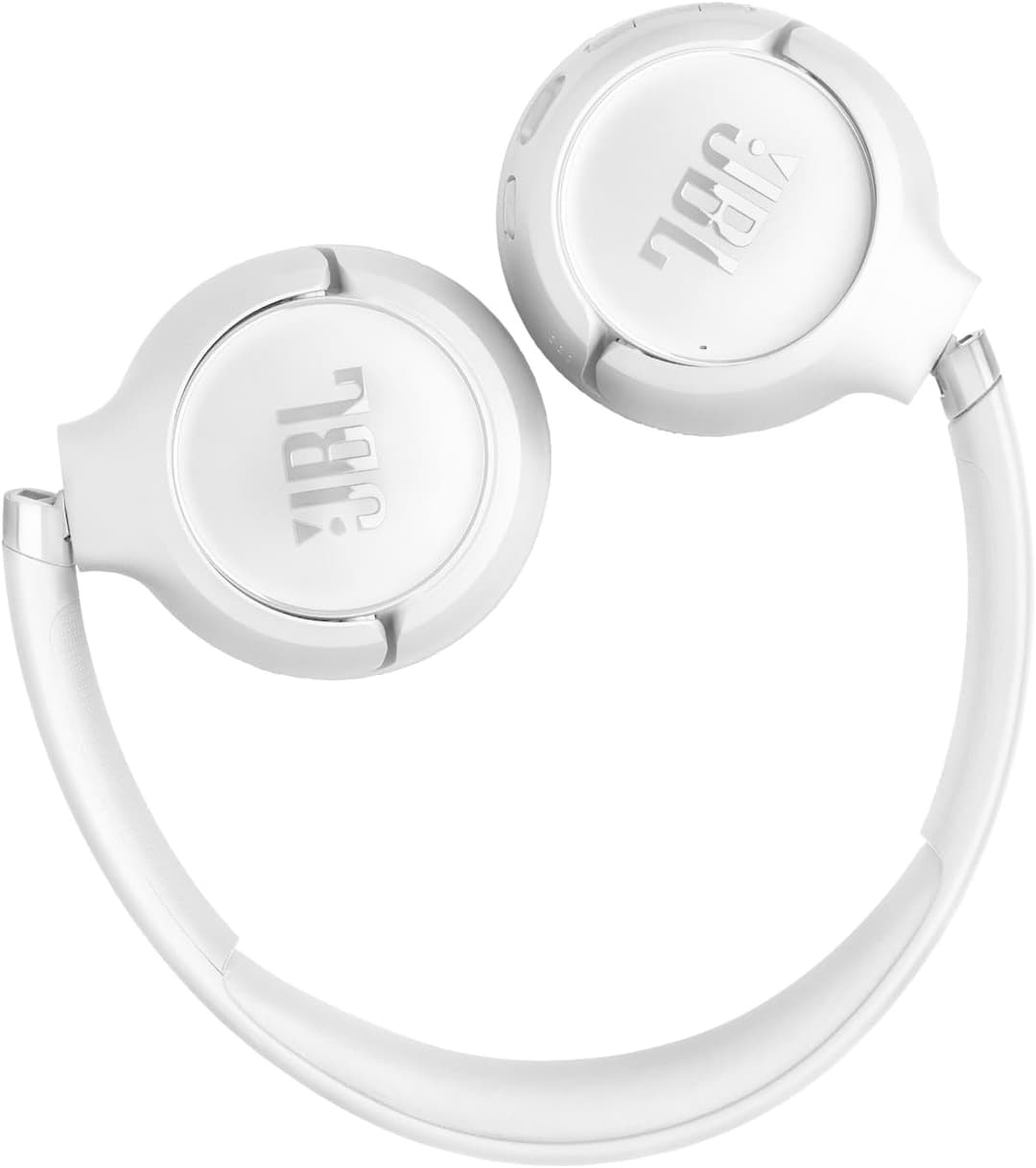 JBL Tune 530BT Wireless On-Ear Headphones - White - Image 6