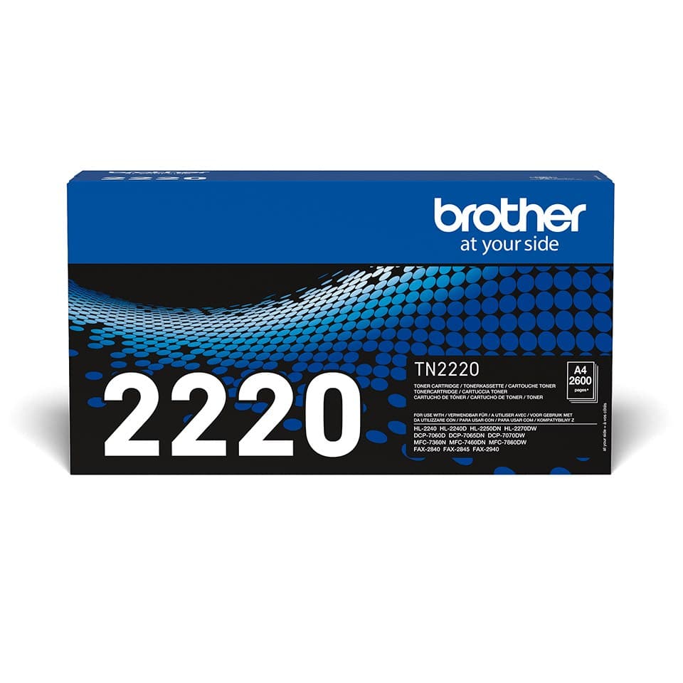 Brother TN-2220 High Yield Original Toner Cartridge - Black - Image 1
