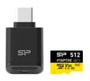 Silicon Power Inspire microSDXC UHS-I U3 V30 A2 4K Memory Card with USB Type-C Reader - 512GB thumbnail 1