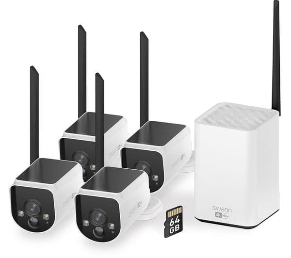 Swann MaxRanger 4K Security System White