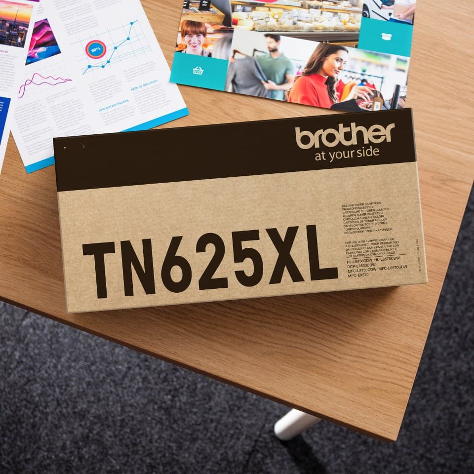 Brother TN-625XL High Yield Original Toner Cartridge 4,500 Pages - Magenta - Image 4