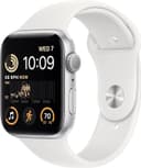 Apple Watch SE 2nd Gen GPS 44mm Aluminium Case with Sport Band S/M - Silver thumbnail 1