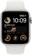 Apple Watch SE 2nd Gen GPS 44mm Aluminium Case with Sport Band S/M - Silver thumbnail 3