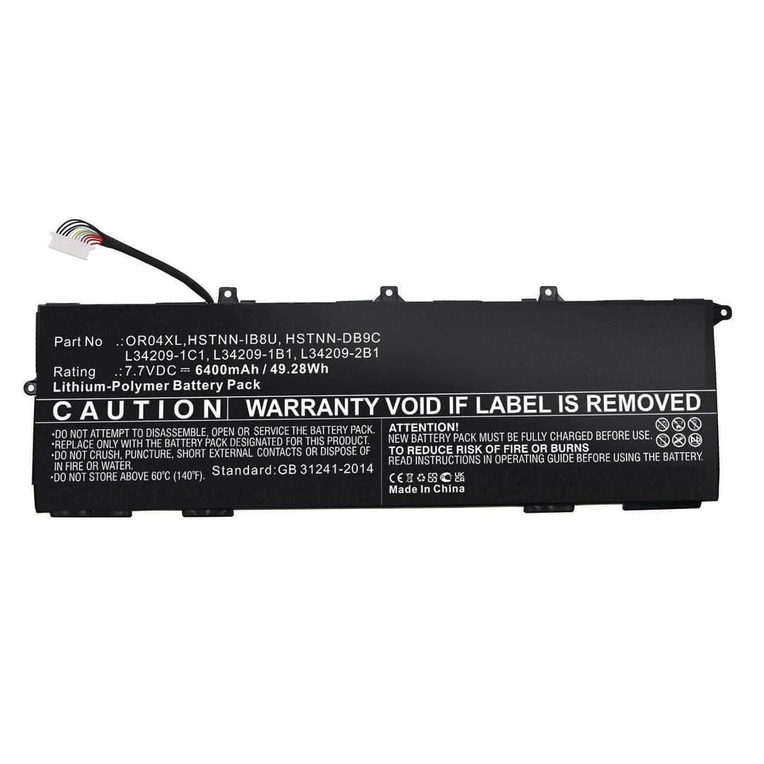 CoreParts MBXHP-BA0301 Replacement Laptop Battery for HP EliteBook x360 830 G6, 7.6V 6600mAh 50.16Wh Li-Pol, Black - Image 1
