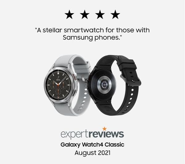 Samsung Galaxy Watch4 Classic 46mm 4G Smartwatch - Black - Image 4