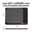 Fellowes Breyta XL Fabric Mouse Mat - Black thumbnail 3