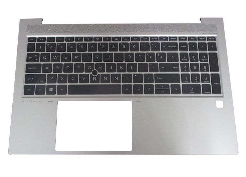 HP EliteBook 855 G7 Top Cover with Backlit Keyboard, French Layout - Image 1