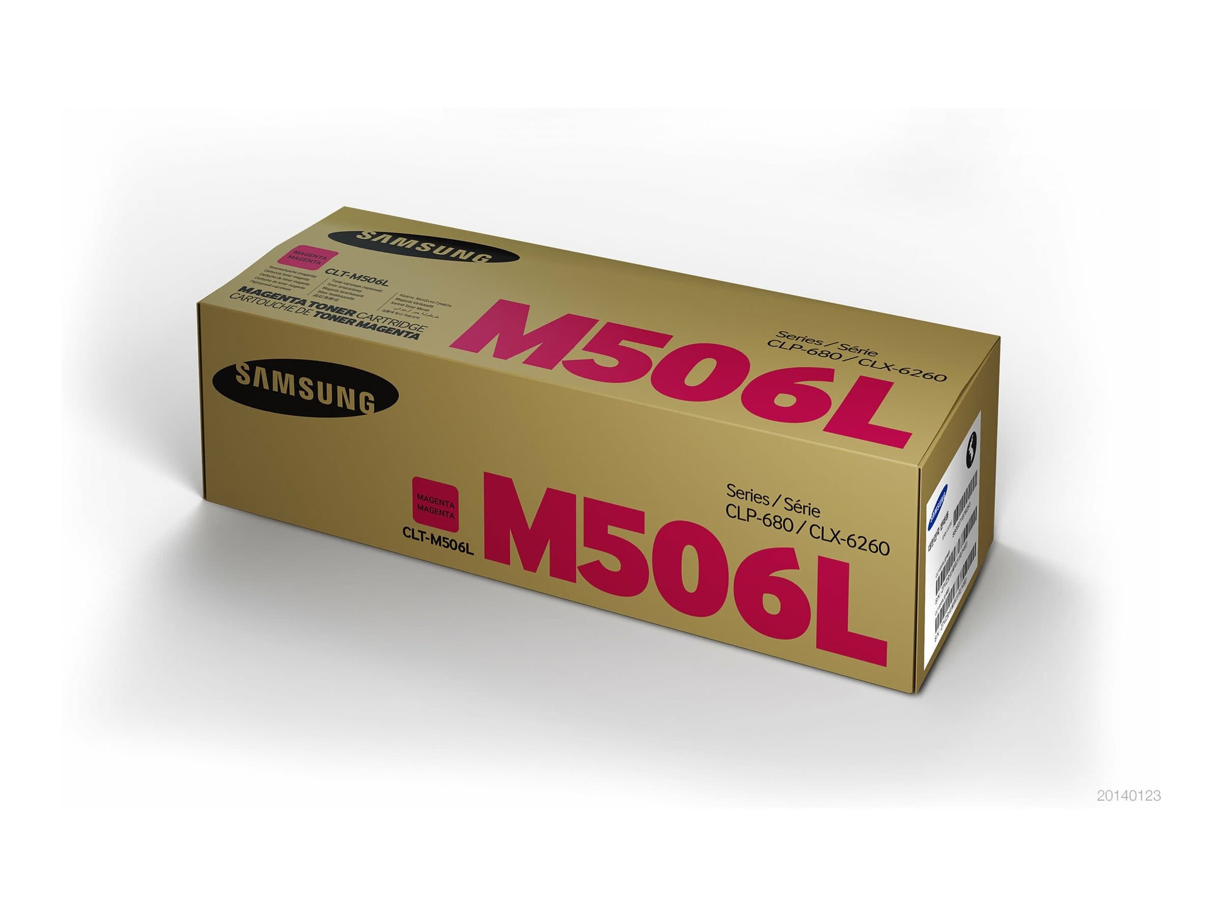 Samsung CLT-M506L High Yield Original Toner Cartridge (SU305A) - Magenta