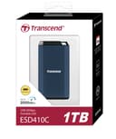 Transcend ESD410C Portable SSD USB 20Gbps Type-A/Type-C Rugged Water-Resistant 1TB - Dark Blue thumbnail 4