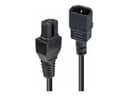Lindy 30314 2m IEC C14 to IEC C15 Hot Condition Power Cable - Black thumbnail 5