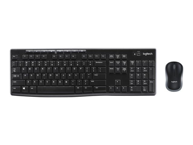 Logitech MK270 Wireless Keyboard and Mouse Combo, Black - Italian QWERTY - Image 6