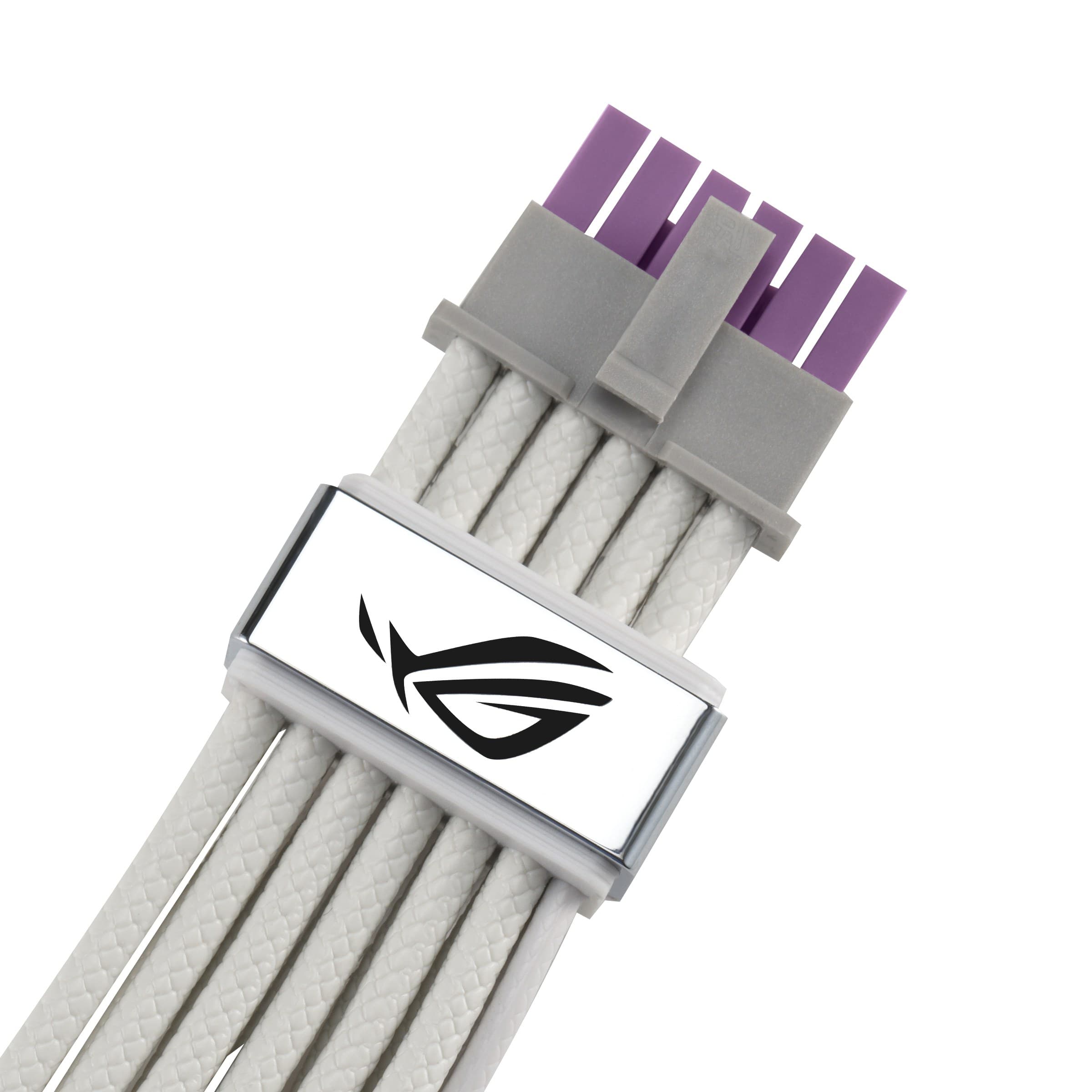 ASUS ROG Equalizer 12V-2x6 PCIe Power Cable 0.75 m - White