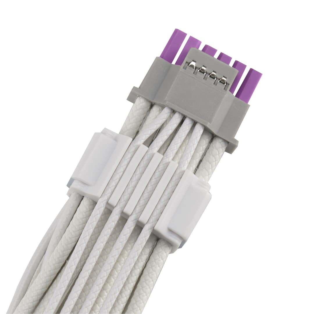 ASUS ROG Equalizer 12V-2x6 PCIe Power Cable 0.75 m - White - Image 3
