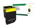 Lexmark X317 - yellow - original - toner cartridge - LCCP, LRP thumbnail 2