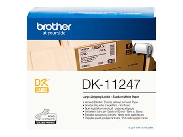 Brother DK-11247 - labels - 180 label(s) - 103 x 164 mm - Image 7