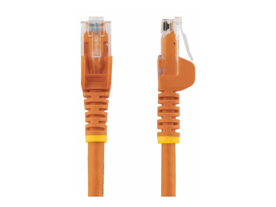 StarTech CAT6 Snagless UTP Patch Cable 50cm - Orange - Image 1