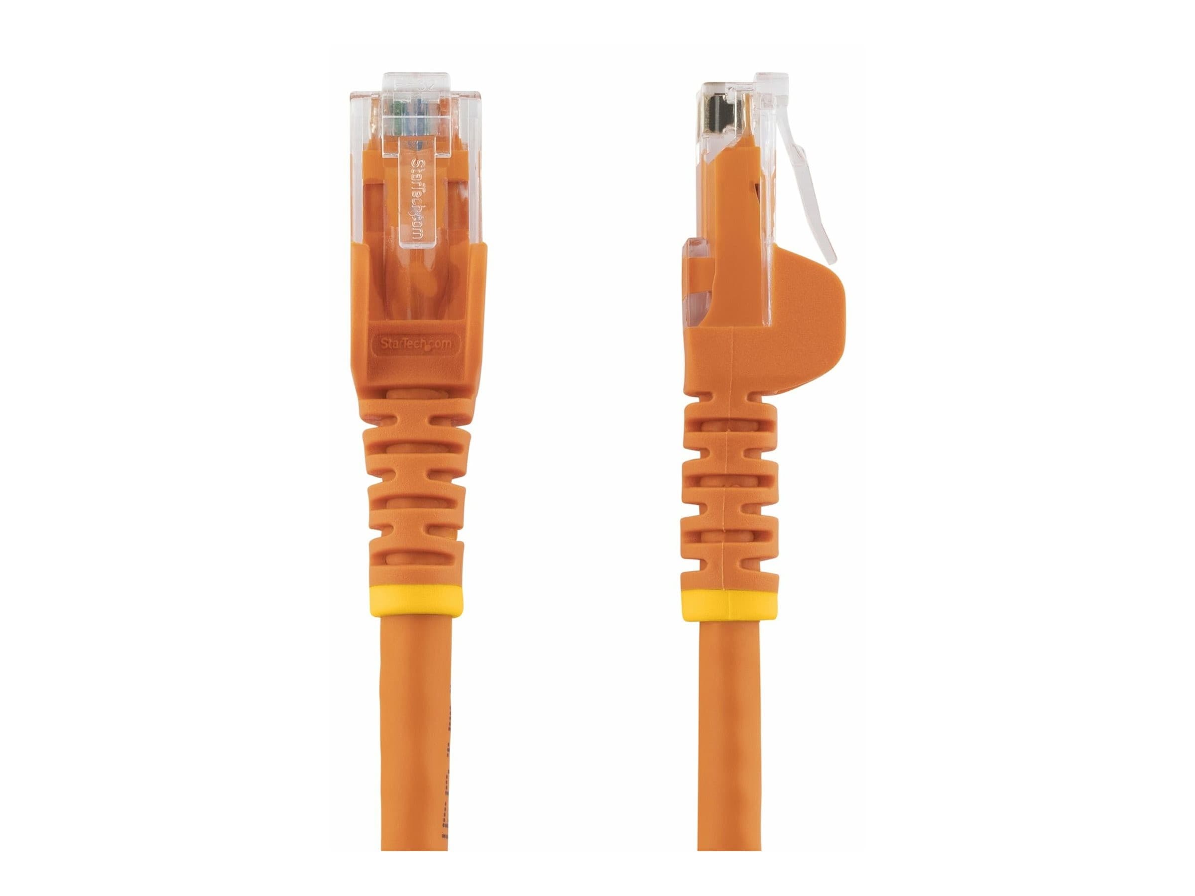 StarTech CAT6 Snagless UTP Patch Cable 50cm - Orange