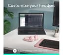 Logitech Zone 300 Wireless Headset - Rose thumbnail 9