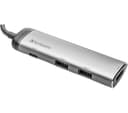 Verbatim 4-Port USB Type-C Hub - Grey - 49140 thumbnail 1