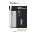 Verbatim 4-Port USB Type-C Hub - Grey - 49140 thumbnail 6