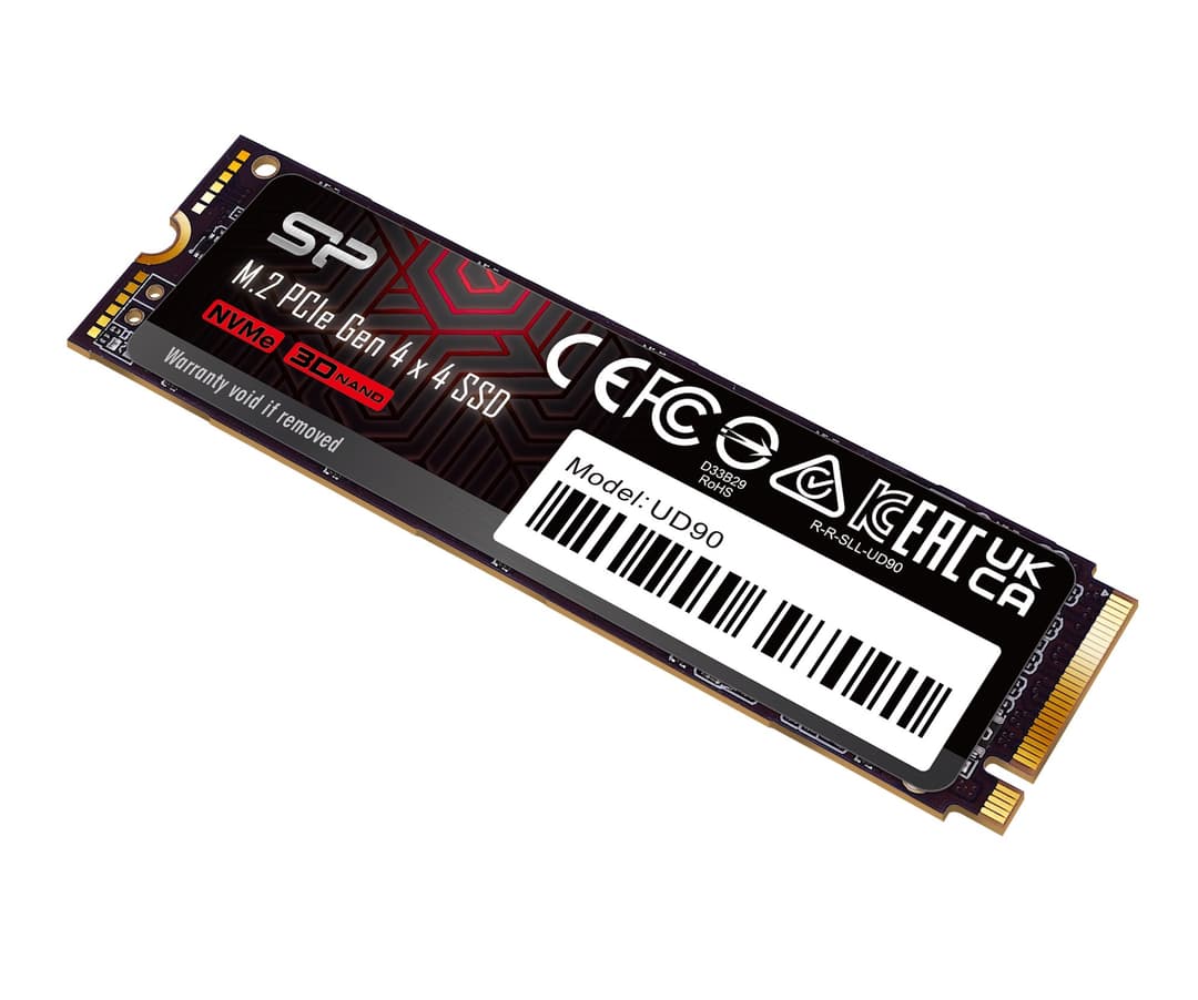 Silicon Power UD90 PCIe Gen 4x4 NVMe 1.4 M.2 2280 SSD 250GB - Image 3