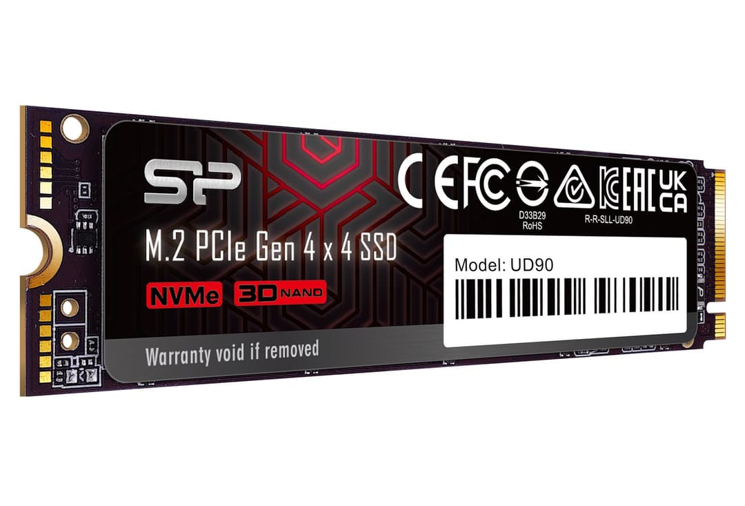 Silicon Power UD90 PCIe Gen 4x4 NVMe 1.4 M.2 2280 SSD 250GB - Image 4