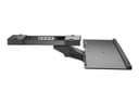 StarTech.com Under Desk-Mount Keyboard Tray - 26.4” Wide - Adjustable - Ergonomic Slide-Out Keyboard Shelf with Tilt and Swivel (KBTRAYADJ) - keyboard drawer thumbnail 2