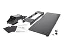 StarTech.com Under Desk-Mount Keyboard Tray - 26.4” Wide - Adjustable - Ergonomic Slide-Out Keyboard Shelf with Tilt and Swivel (KBTRAYADJ) - keyboard drawer thumbnail 3