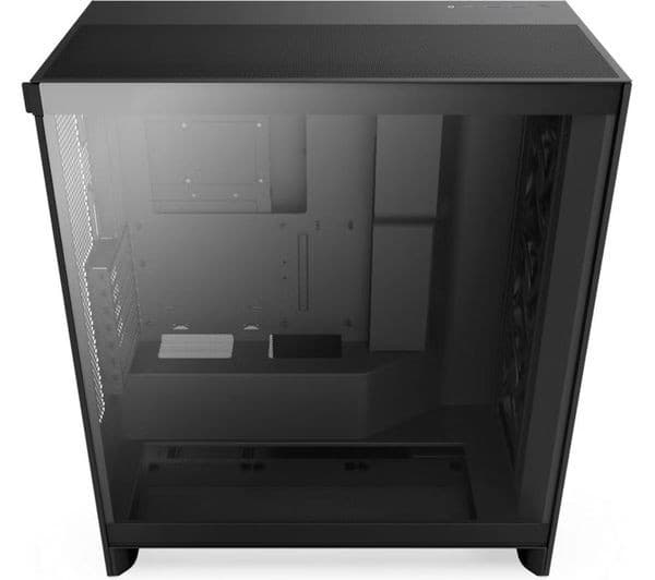 NZXT H7 Flow PC Case Black - Image 4