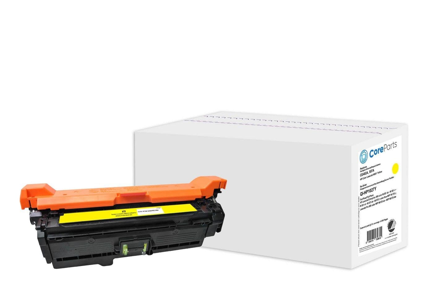 CoreParts Toner for HP Color LaserJet M551 (507A) CE402A - Yellow