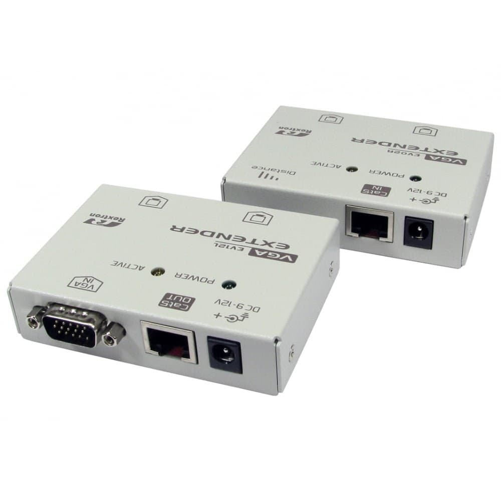 Rextron SVGA Extender and Splitter over Cat5e - up to 150m (KVM-VGAXT) - Image 4