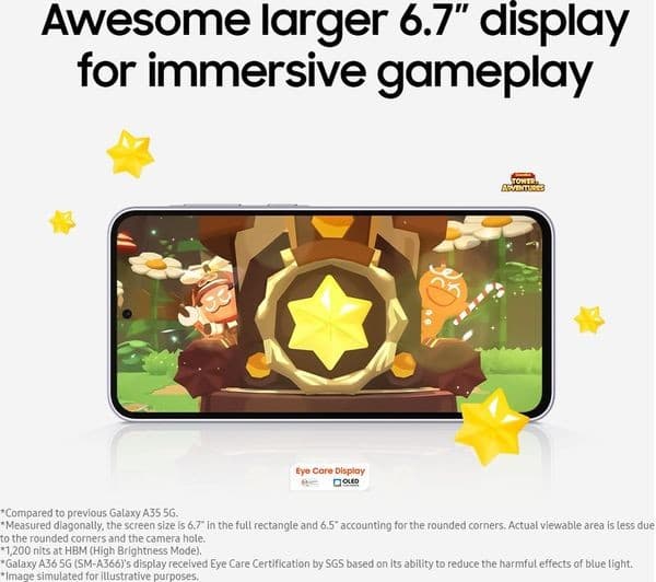 Samsung Galaxy A36 5G 256GB - Awesome White - Image 4