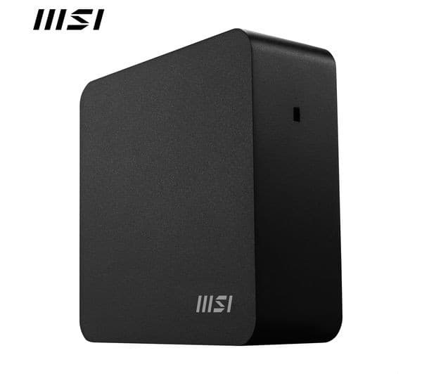 MSI Cubi NUC 1M Mini Desktop PC - Intel Core 3 100U, 8GB RAM, 512GB SSD, Windows 11 Pro, Black - Image 2