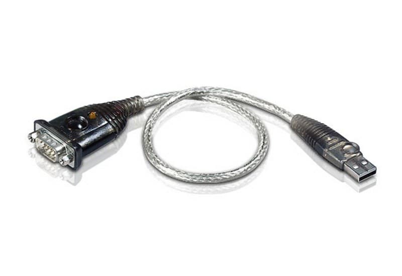 ATEN UC232A USB to RS-232 Serial Converter - USB-A to DB9 Male - 35 cm - Image 1