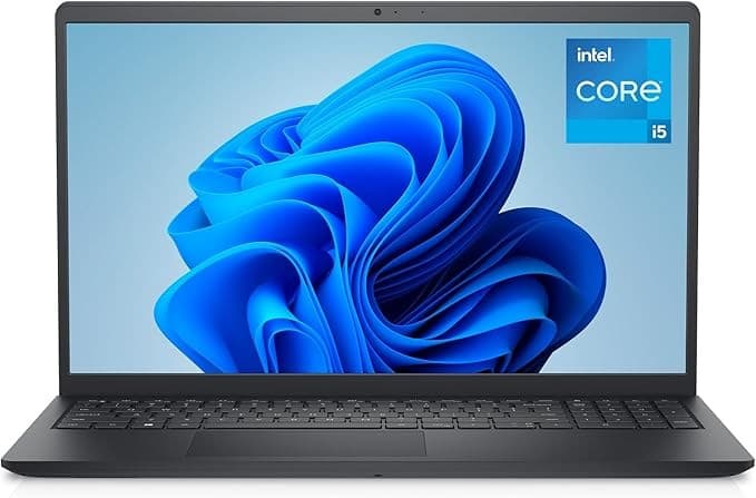 Dell 15 DC15250 Laptop 15.6" FHD 120Hz, Intel Core i5-1334U, 16GB RAM, 512GB SSD, Windows 11 Home, Carbon Black