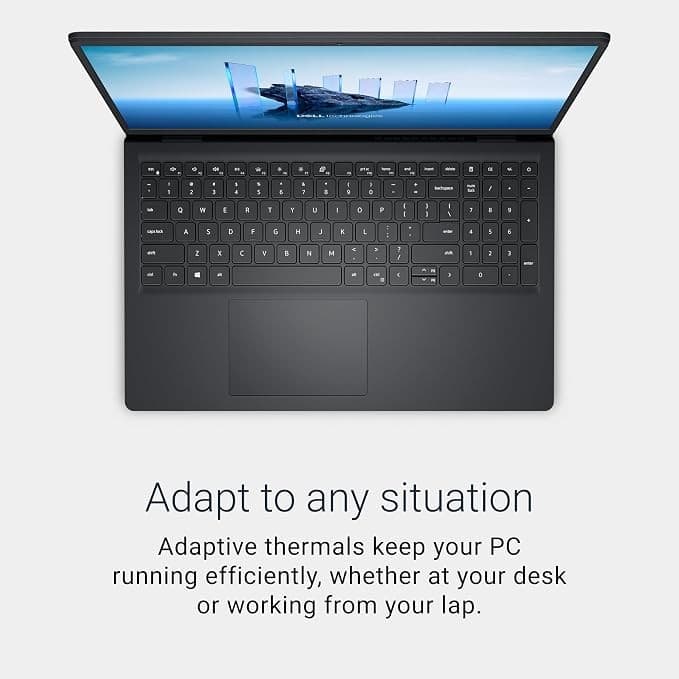 Dell 15 DC15250 Laptop 15.6" FHD 120Hz, Intel Core i5-1334U, 16GB RAM, 512GB SSD, Windows 11 Home, Carbon Black - Image 3
