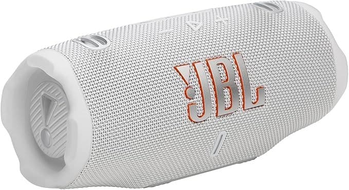 JBL Charge 6 Portable Wireless Speaker - White