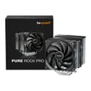 be quiet! Pure Rock Pro 3 Dual Tower 4-pin PWM CPU Air Cooler Silver thumbnail 1