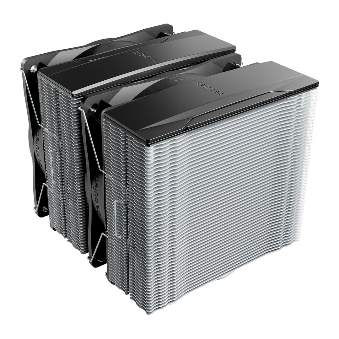 be quiet! Pure Rock Pro 3 Dual Tower 4-pin PWM CPU Air Cooler Silver - Image 3
