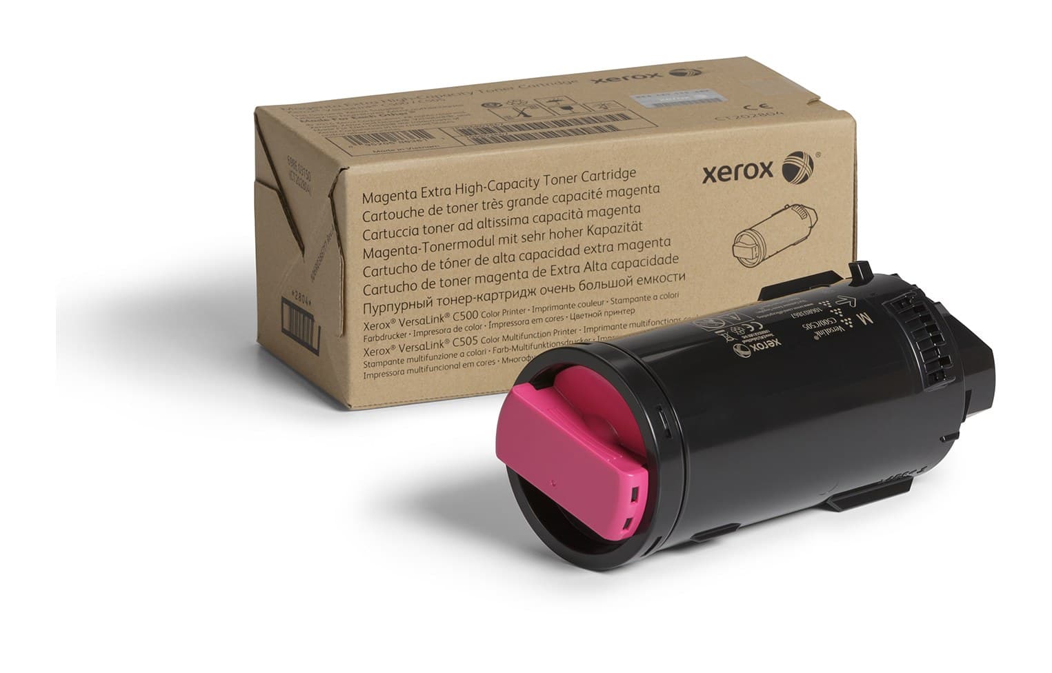 Xerox 106R03874 Extra High Capacity Magenta Toner Cartridge for VersaLink C500/C505 (9,000 pages)