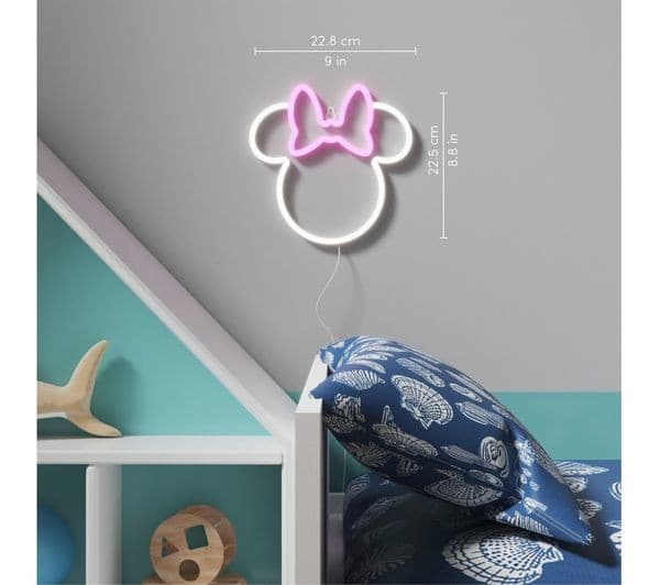 YELLOWPOP Disney Minnie Mouse LED Neon Wall Light - Image 2