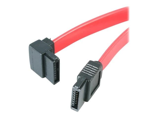 StarTech SATA Cable Left Angle Red - Image 2