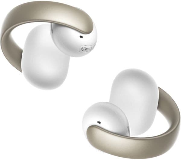 soundcore AeroClip Open-Ear Clip-On Wireless Earbuds - Champagne White - Image 1