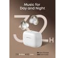 soundcore AeroClip Open-Ear Clip-On Wireless Earbuds - Champagne White thumbnail 9