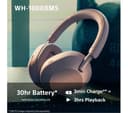 Sony WH-1000XM5 Wireless Noise-Cancelling Over-Ear Headphones - Smoky Pink thumbnail 6